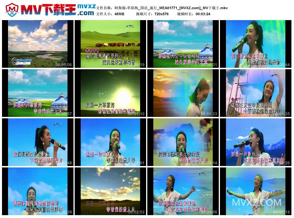 阿斯根-草原海_国语_流行_MEA01771